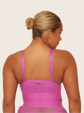 Gia Bralette : Vibrant Purple